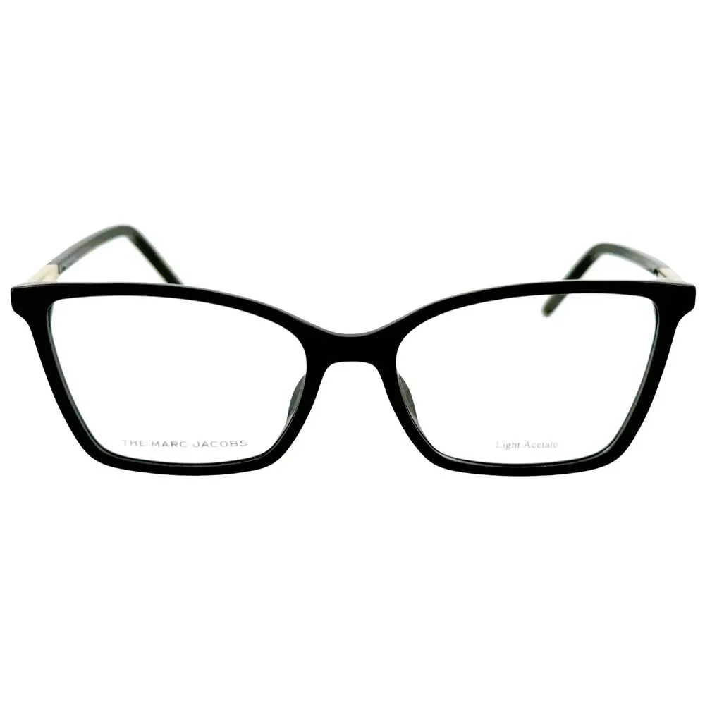 Marc Jacobs Marc 544 Womens Plastic Eyeglass Frame 807 Black 54-17 Spring Hinges
